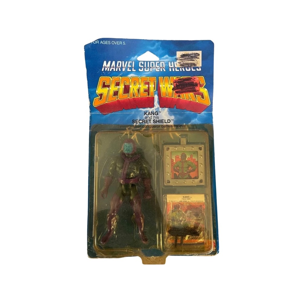 Vintage Marvel Superheroes: Secret Wars: KANG action Figure on Card: Mattel